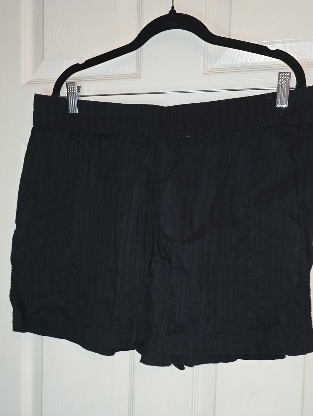 Three‎ Dots Black High-Waist Women’s Shorts